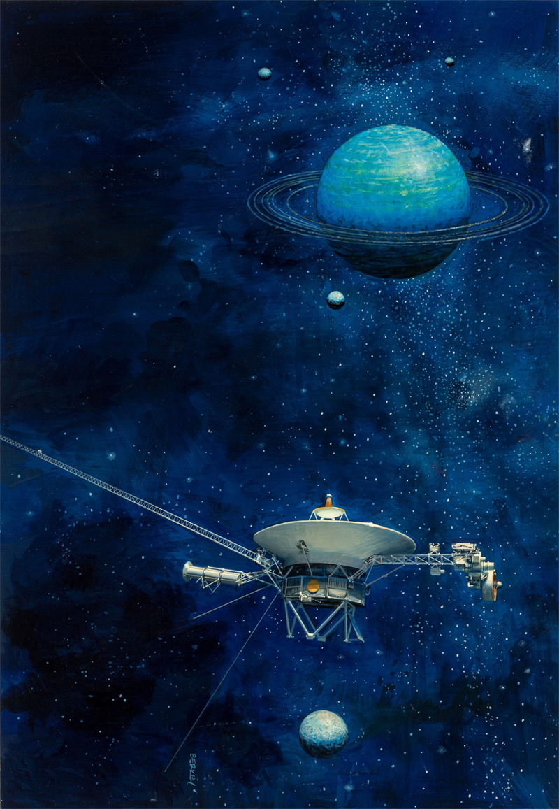 Illustration for article titled The Space Artist Who Perfectly Painted All Our Cosmic DreamsĀ